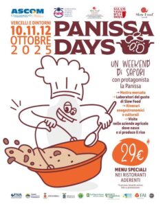10, 11 E 12 OTTOBRE 2025 – 2° EDIZIONE DEL “PANISSA DAYS”